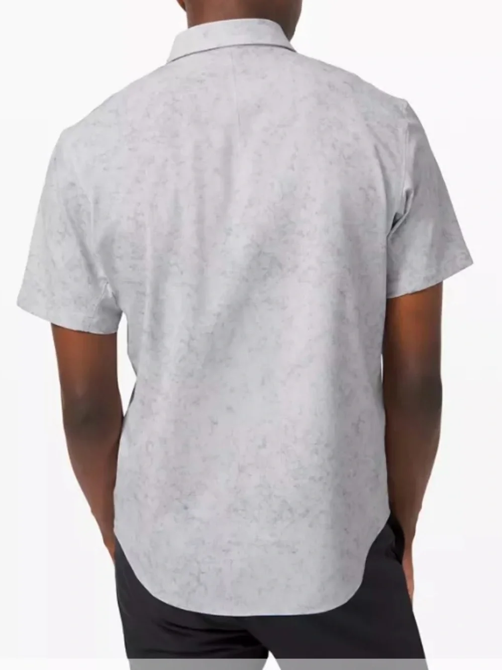Lululemon Airing Easy Short Sleeve Button Up Shirt Ventlight Mesh size Large